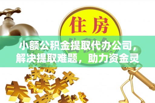 苓雅小额公积金提取代办公司，解决提取难题，助力资金灵活使用