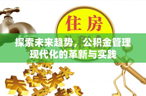苓雅探索未来趋势，公积金管理现代化的革新与实践