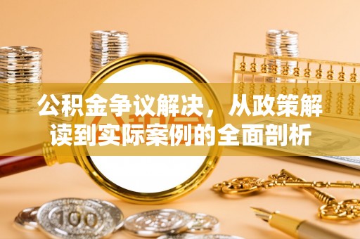 苓雅公积金争议解决，从政策解读到实际案例的全面剖析