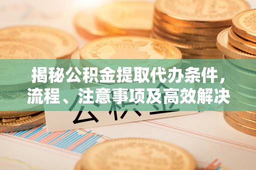 苓雅揭秘公积金提取代办条件，流程、注意事项及高效解决方案