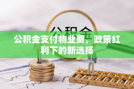 苓雅公积金支付物业费，政策红利下的新选择