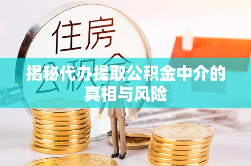 苓雅揭秘代办提取公积金中介的真相与风险