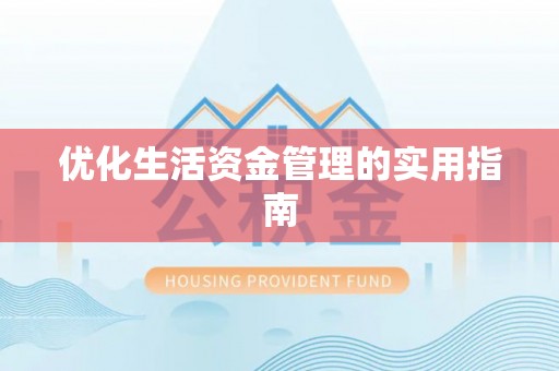 苓雅优化生活资金管理的实用指南