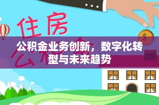 苓雅公积金业务创新，数字化转型与未来趋势