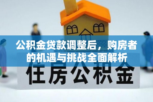 苓雅公积金贷款调整后，购房者的机遇与挑战全面解析